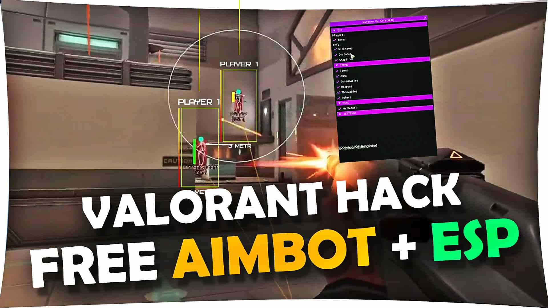 Valorant Undetected Hack | AIMBOT + ESP